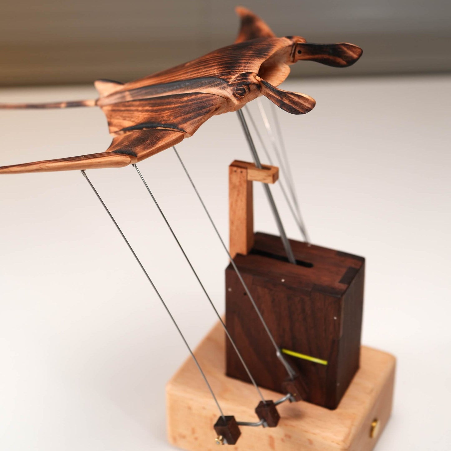 Hydraya Wooden Manta Ray Automaton
